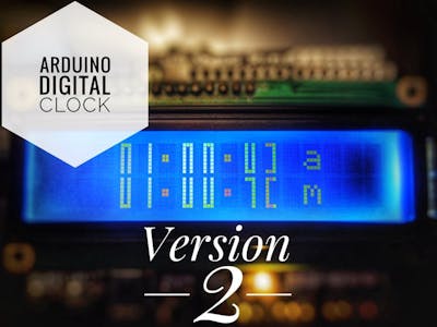 Arduino Digital Clock Version 2 - Hackster.io