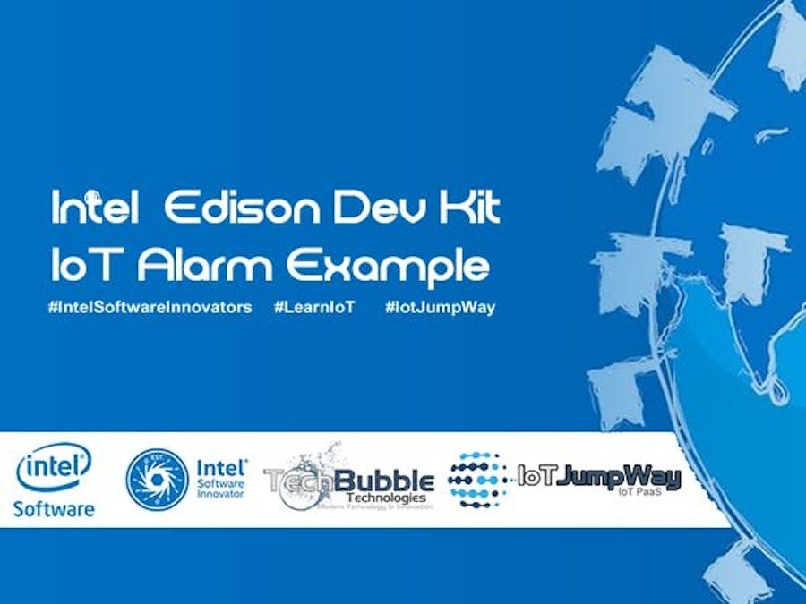 Intel® Edison Node JS IoT Alarm System