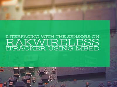 Interfacing with sensors on iTracker using Mbed