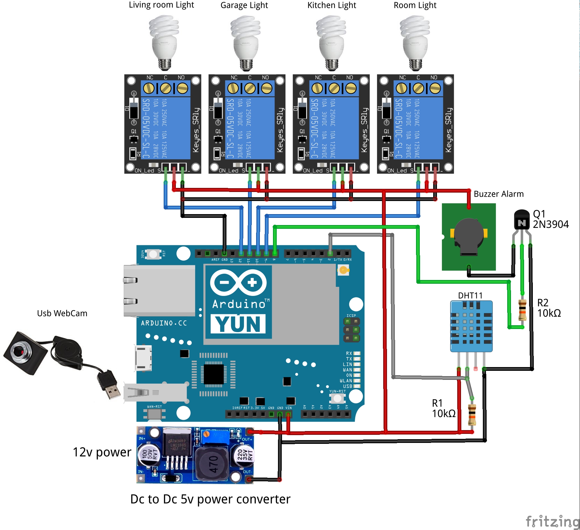 Arduino Home Controller Activated By Alexa Hackster Io
