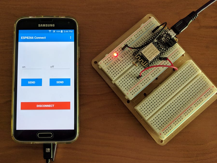 Android To ESP8266 Comunication