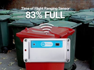 IoT Garbage Can Using The New TrackALL Device!