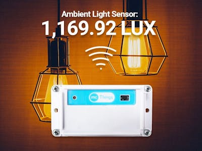 IoT Light/LUX Sensor Monitoring Using the TrackALL!