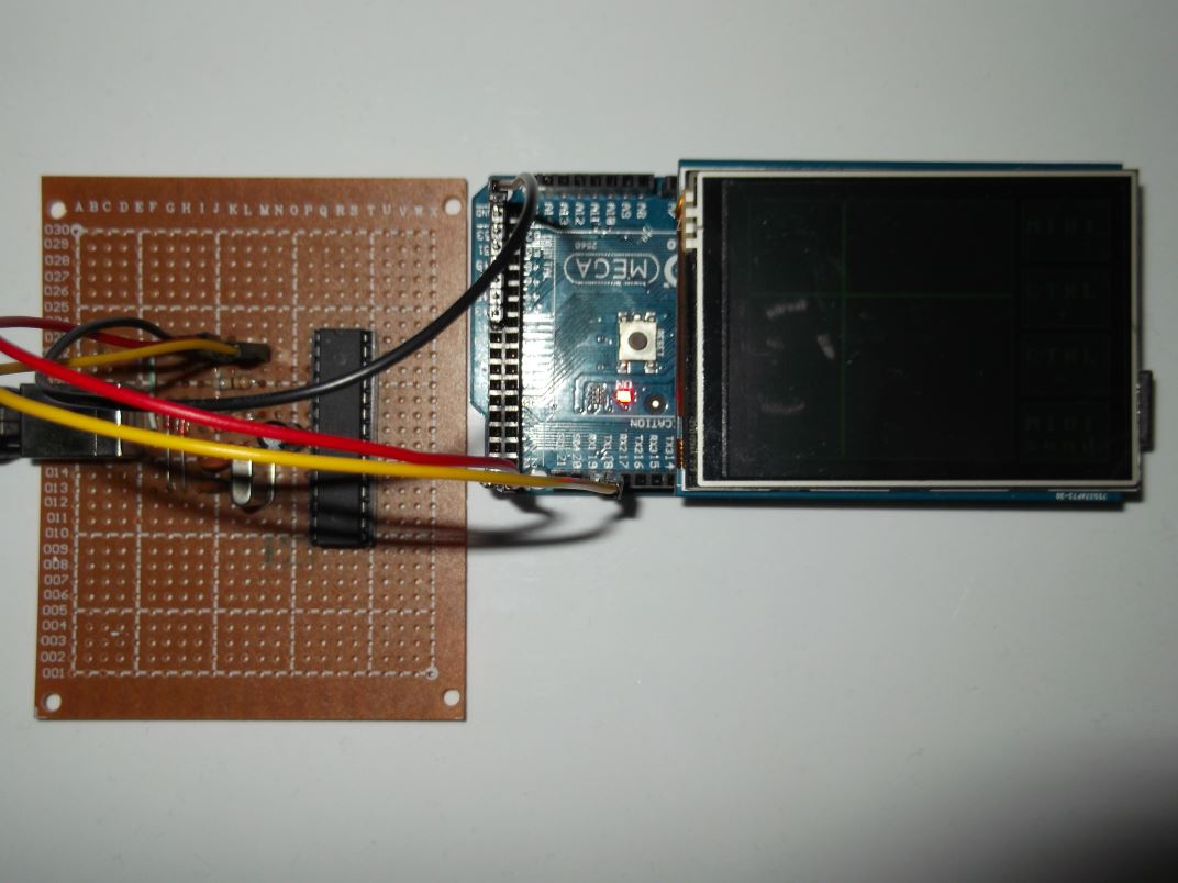 XY MIDI Pad With Arduino and TFT 