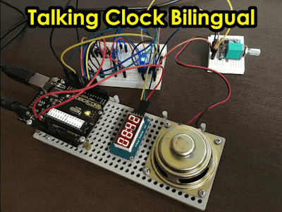 Talking Clock 2 - (Bilingual: EN-PT)