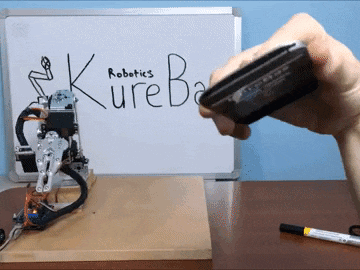 Gesture Controlled Trainable Arduino Robot Arm via Bluetooth