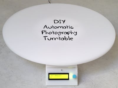 Video: Learn How to Build Your Own 360-Degree Turntable for Product Shots