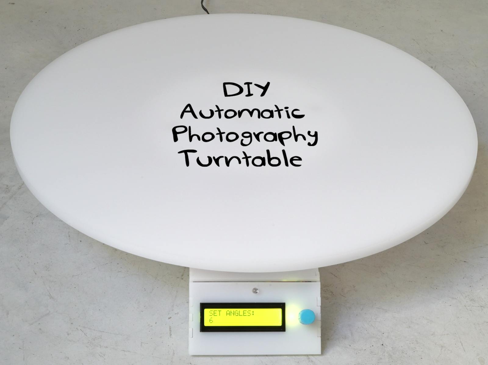 Automatic 360° Photography Turntable 