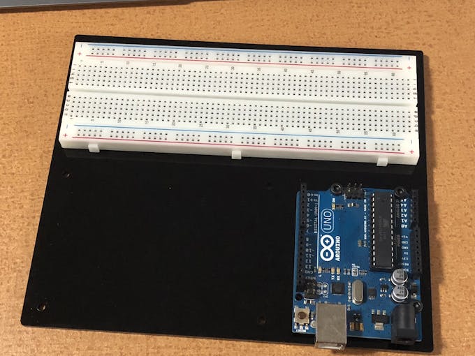 Assembly of the peripherals and panel