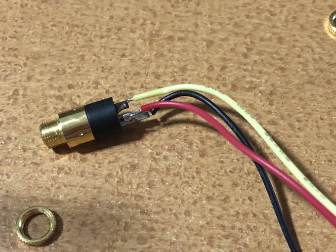 Audio jack for the temperature probe