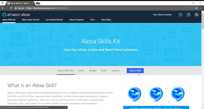 Alexa Skills Kit