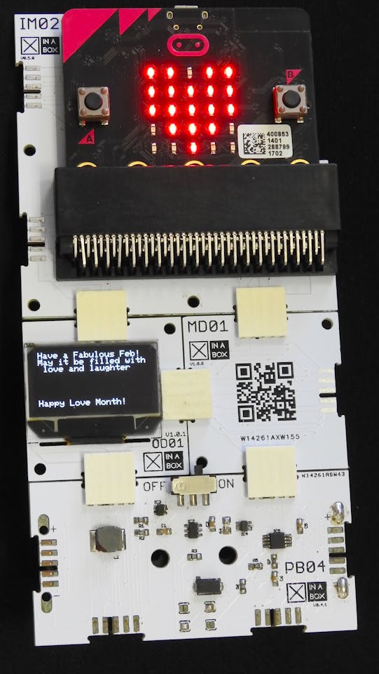 Show the heart-beating icon to your loved ones with the micro:bit! - Blog