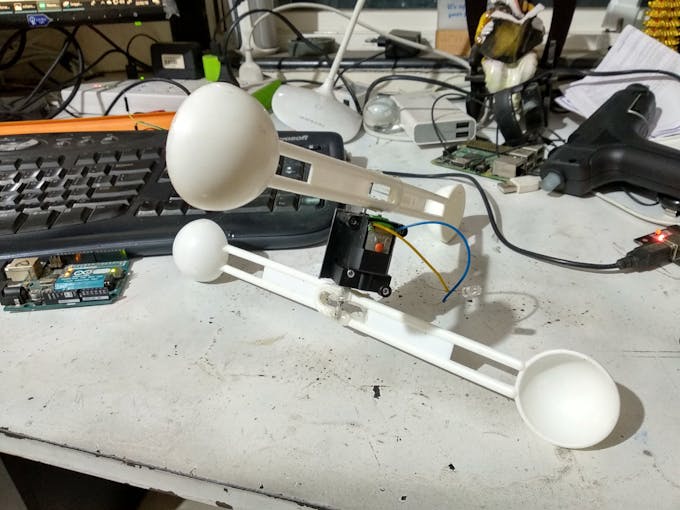 DIY Anemometer Wind Speed Sensor Device Arduino Project Hub