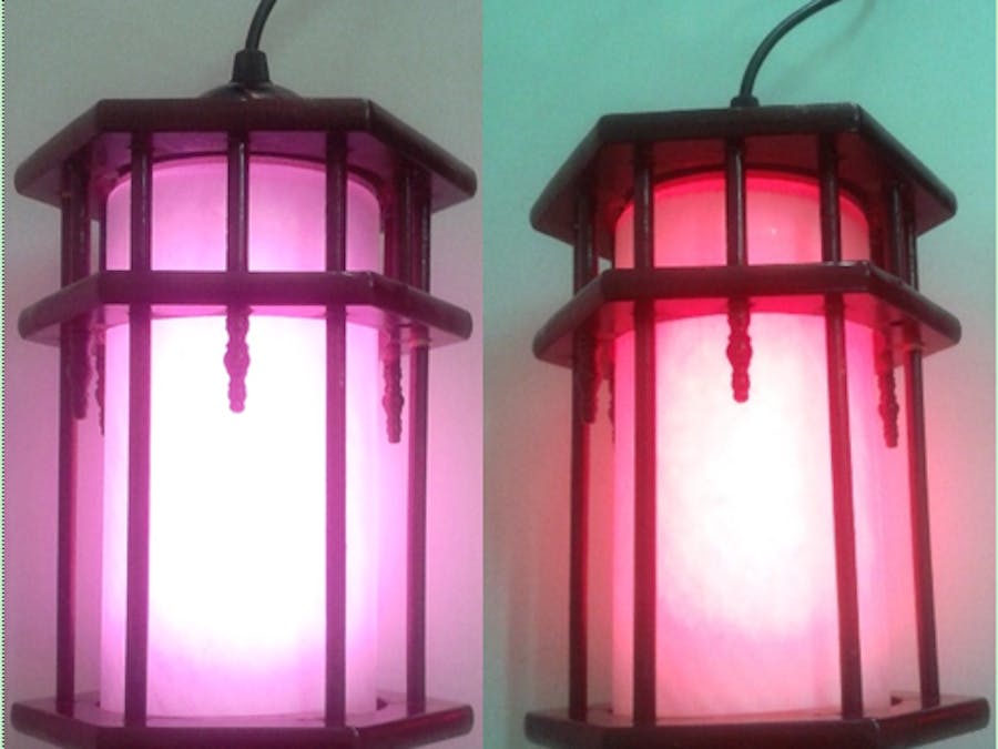 Voice Controlled RGB Lamp