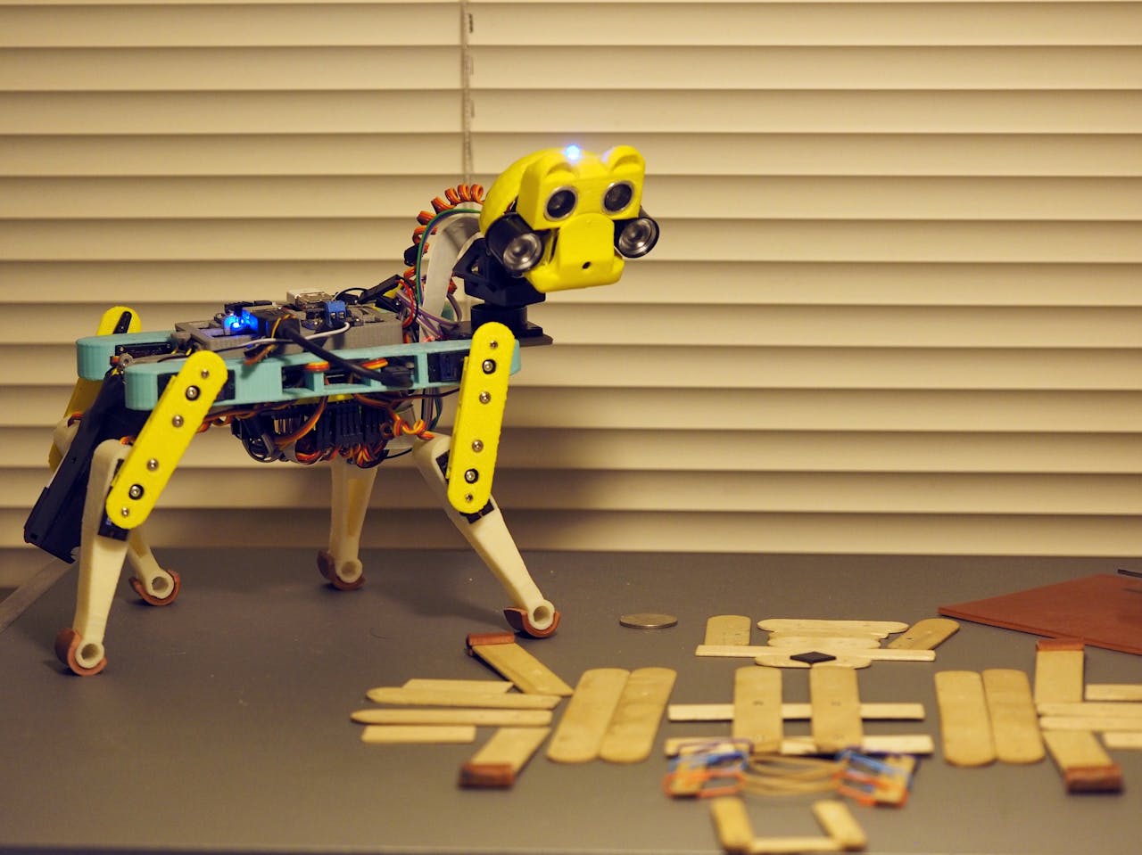 OpenCat affordable quadruped robot for STEM Hackster.io