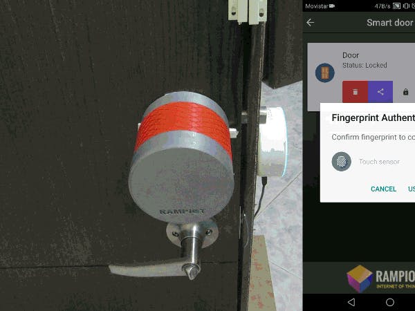 Rampiot Cool Smart Lock Arduino Project Hub