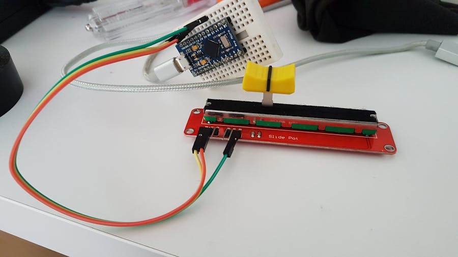 Crossfader With Arduino For VirtualDJ