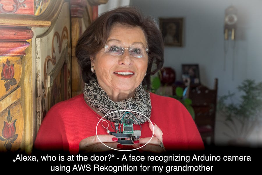 Alexa Controlled Face Recognizing Arduino Door Bell
