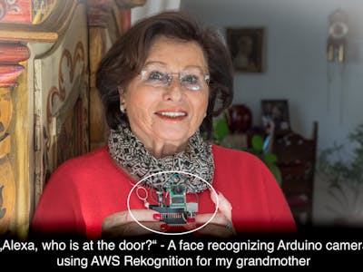 Alexa Controlled Face Recognizing Arduino Door Bell