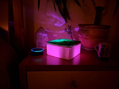 DIY Air Humidifier with Backlight Controlled by Alexa