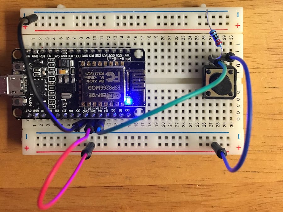 NodeMCU ESP8266-12E Phone Locator Via Email Notification