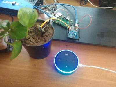 Alexa Based Plant Monitoring System