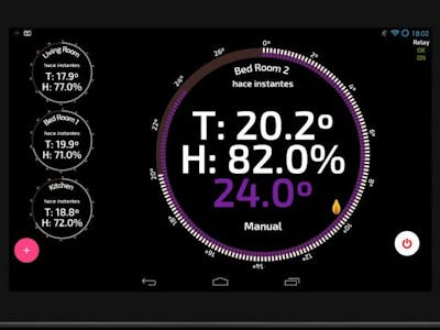 Wifi Smart Thermostat with ESP32 and Android