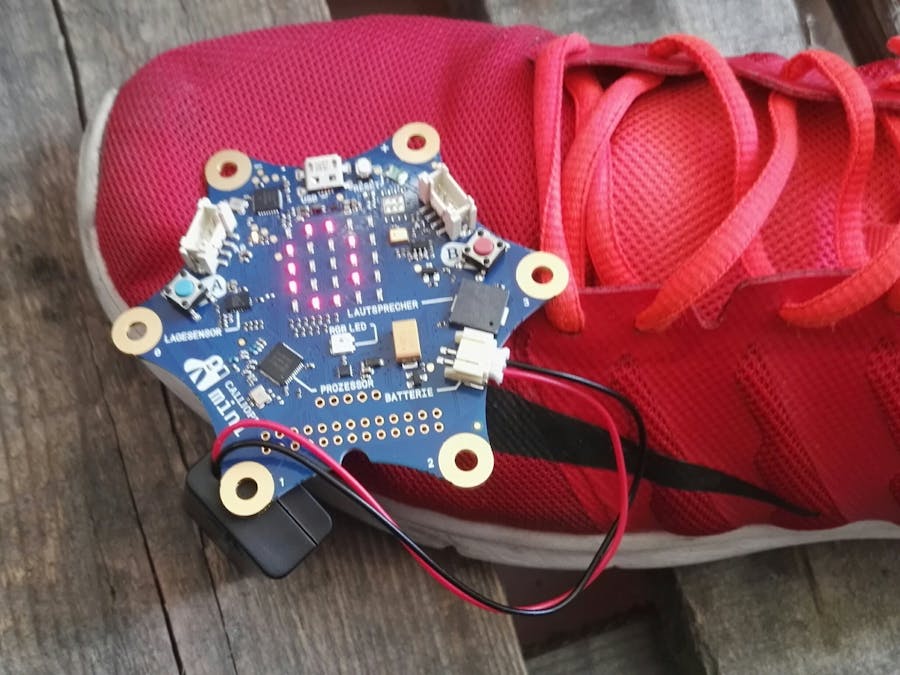 Calliope Mini Schrittzähler