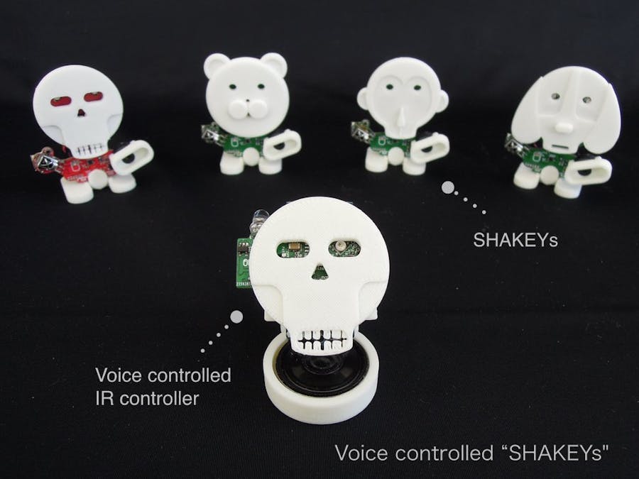 Voice Controlled "SHAKEYs"