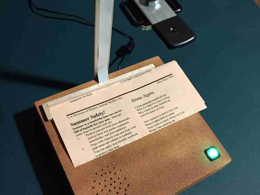 PiTextReader for Impaired Vision