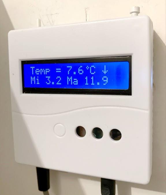 Outside Thermometer with Trend, Max and Min Temperature