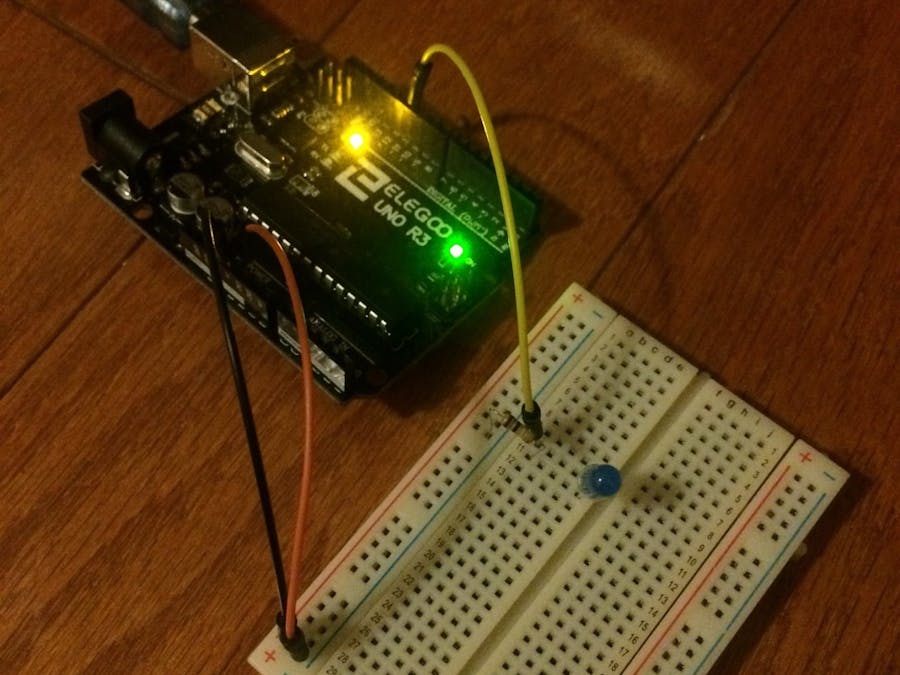 Basic LED setup for beginners - Arduino Project Hub