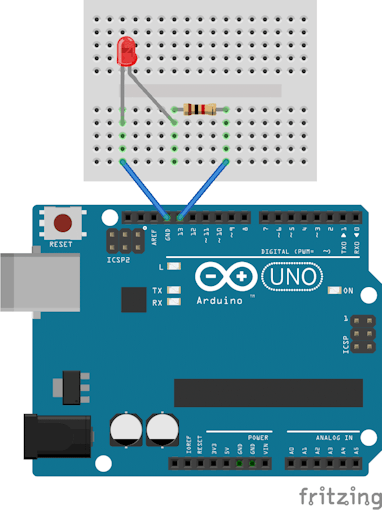 Basic LED setup for beginners - Arduino Project Hub