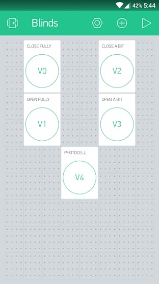 Blynk configuration