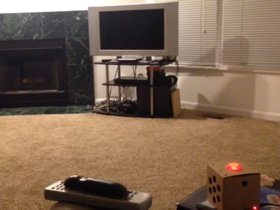 Universal TV Remote with Google Voice AIY Kit