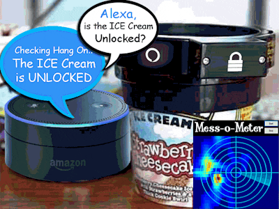 Alexa to Walabot Mess-o-Meter: Are We a GO for Ice Cream!