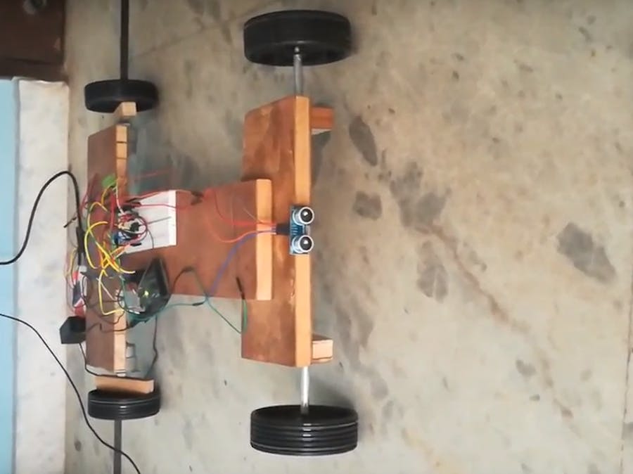 Obstacle Detecting Smartphone Operated Robocar