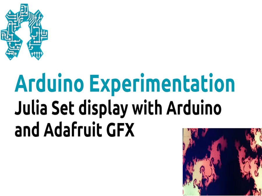 Julia Set display with Arduino 