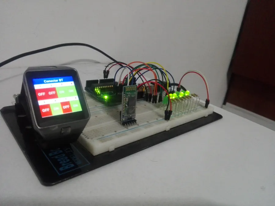 Smartwatch - Arduino LED Control - Hackster.io