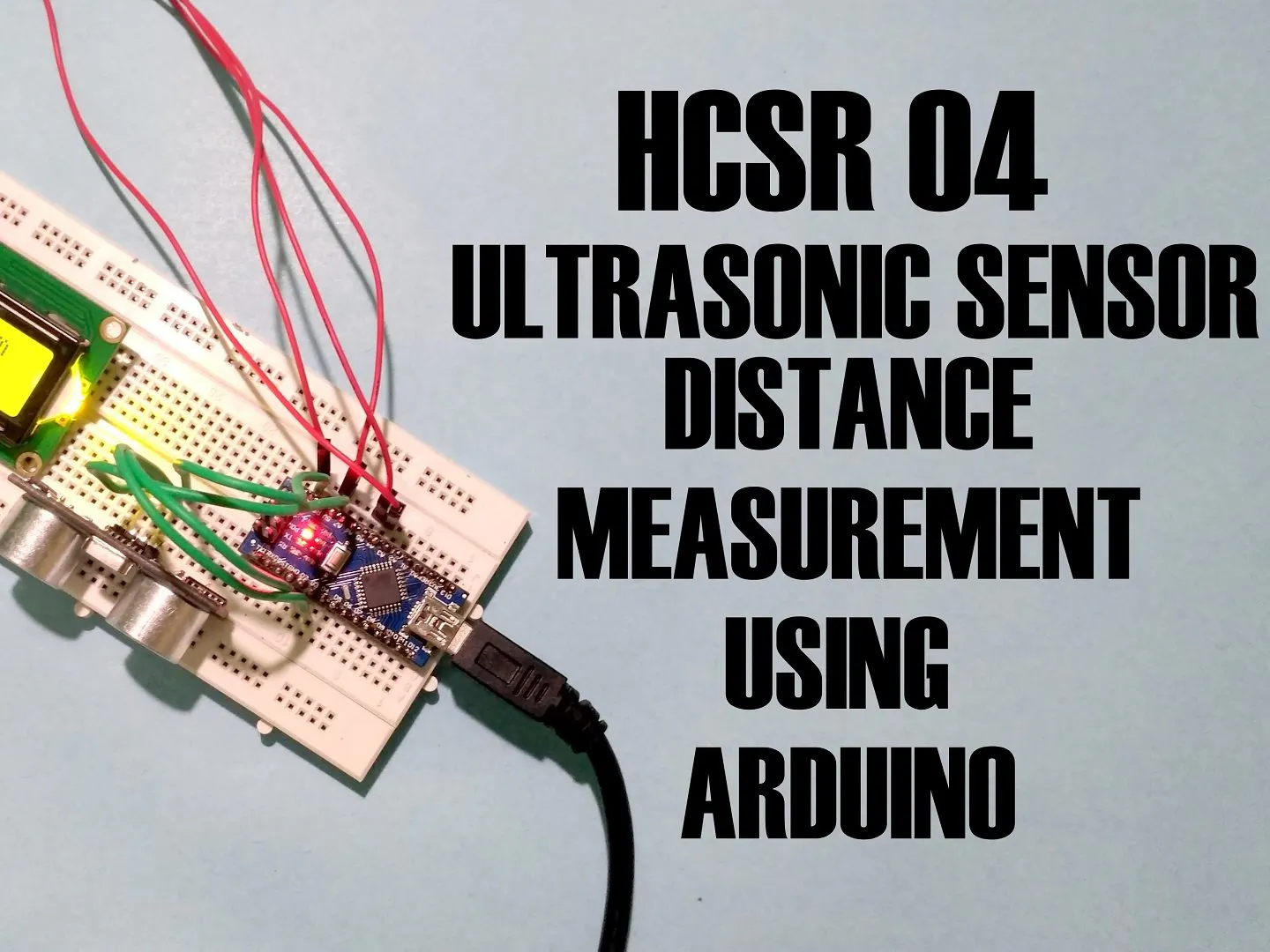 Distance Measurement Using Arduino Ultrasonic Sensor - Hackster.io