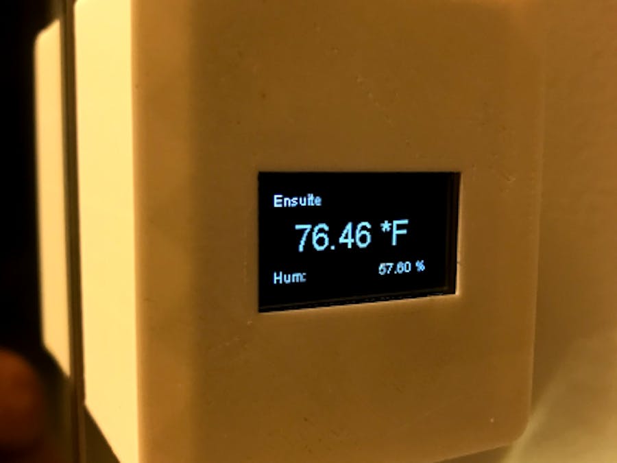 NodeMCU Remote Multisensor with OLED/MQTT