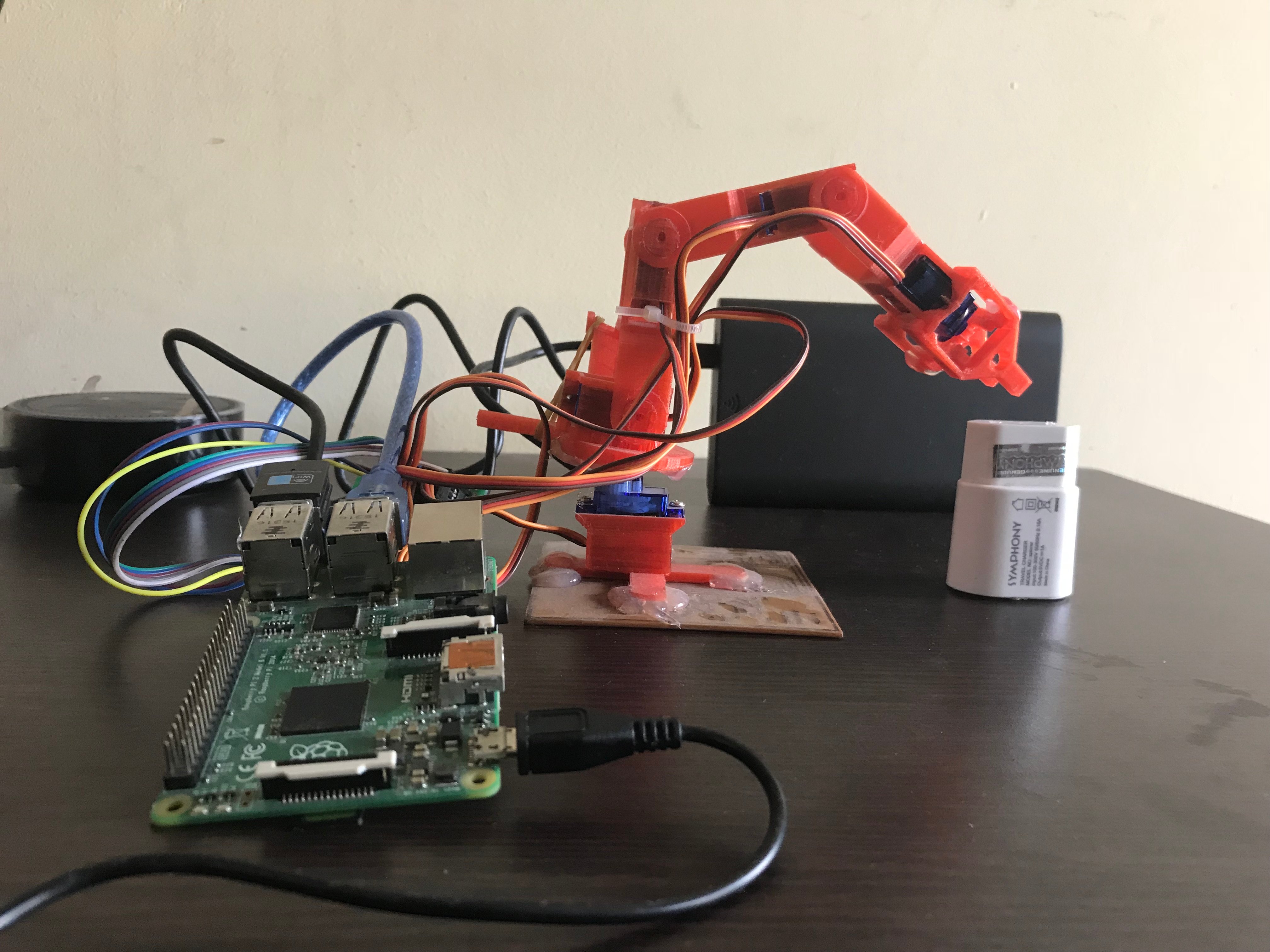 assembling arduino robotic arm