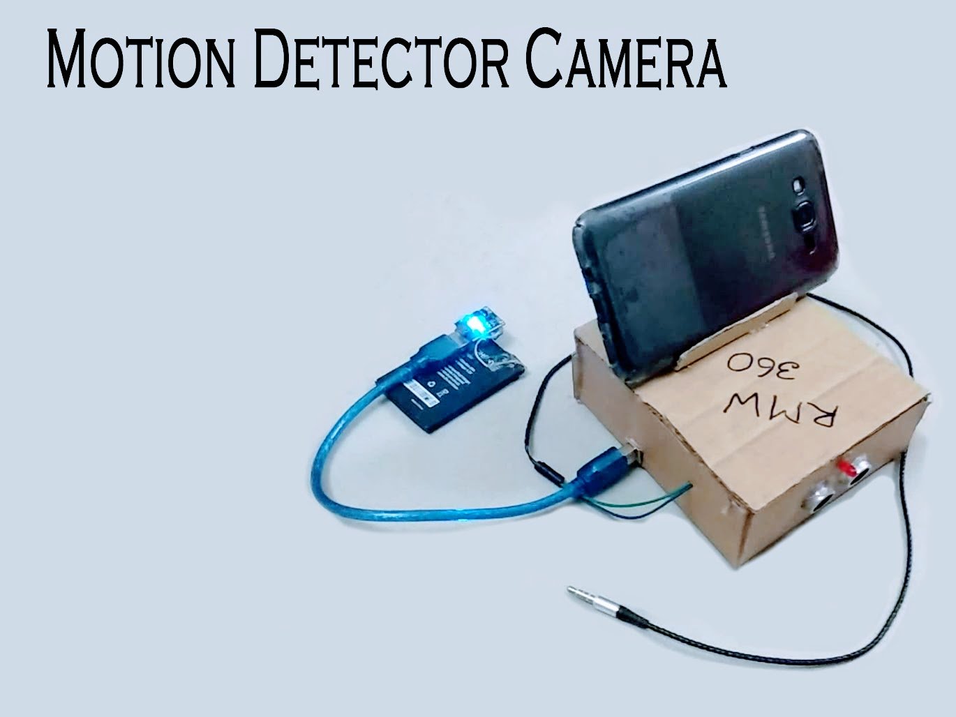 arduino camera detector
