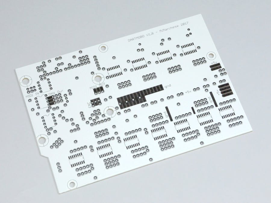 DARTMOBO - Arduino shield for MIDI / DMX / HID controllers