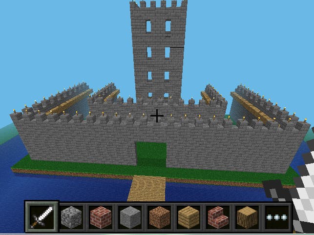 Minecraft Pi IoT Castle