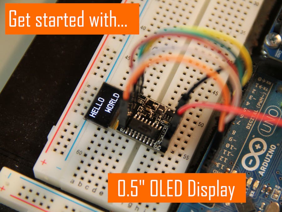 Get Started With 0.5" OLED Display
