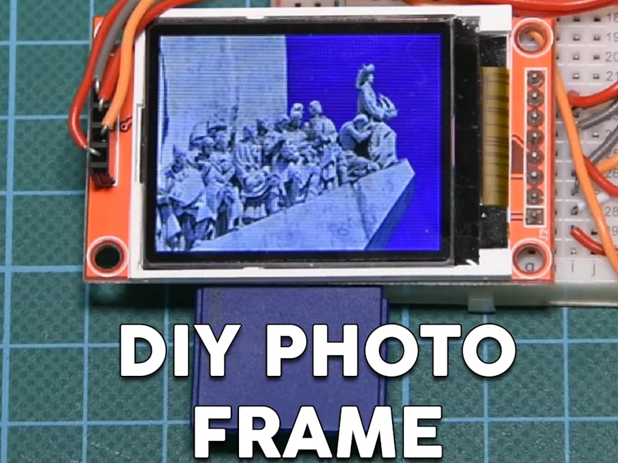 DIY Photo Frame With Arduino
