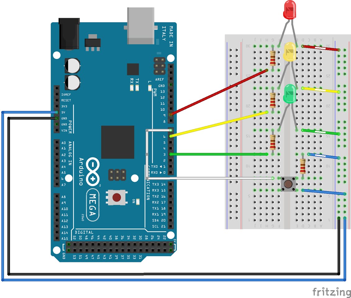 Dimming Lights With Pwm Using Push Button Arduino Project Hub
