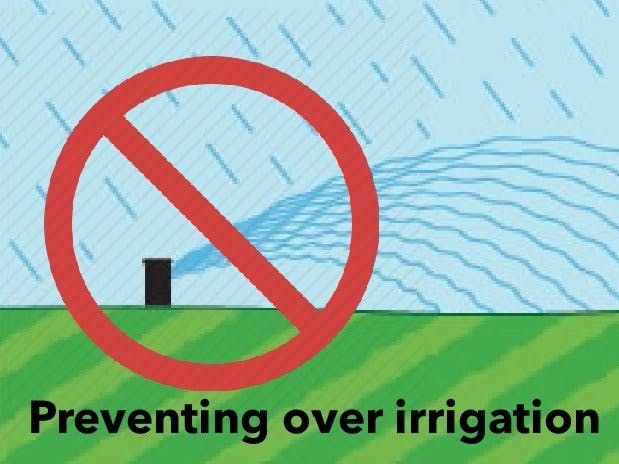 Conserving Water by Preventing Over Irrigation