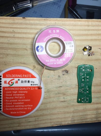 Buttons removed